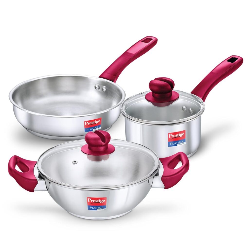 Prestige-Popular-Platina-Stainless_steel-Cookware-Set-Of-3